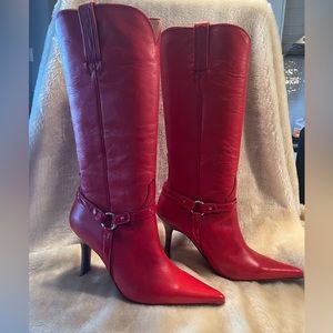 Lucchese Charlie 1 Horse stiletto boots size 9